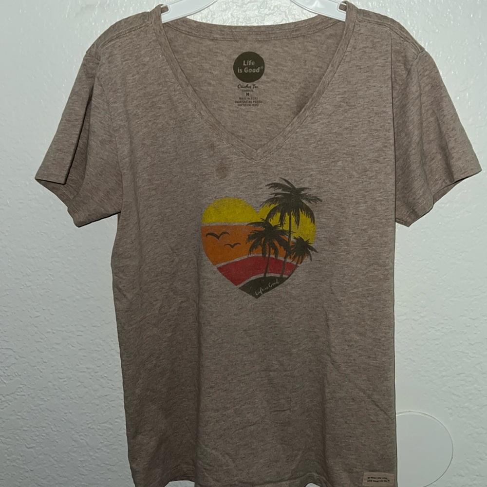 LIFE IS GOOD T-SHIRR